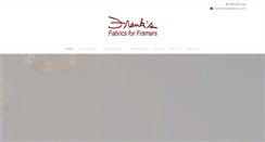 Desktop Screenshot of franksfabrics.com