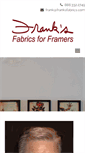 Mobile Screenshot of franksfabrics.com